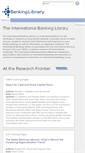 Mobile Screenshot of bankinglibrary.com